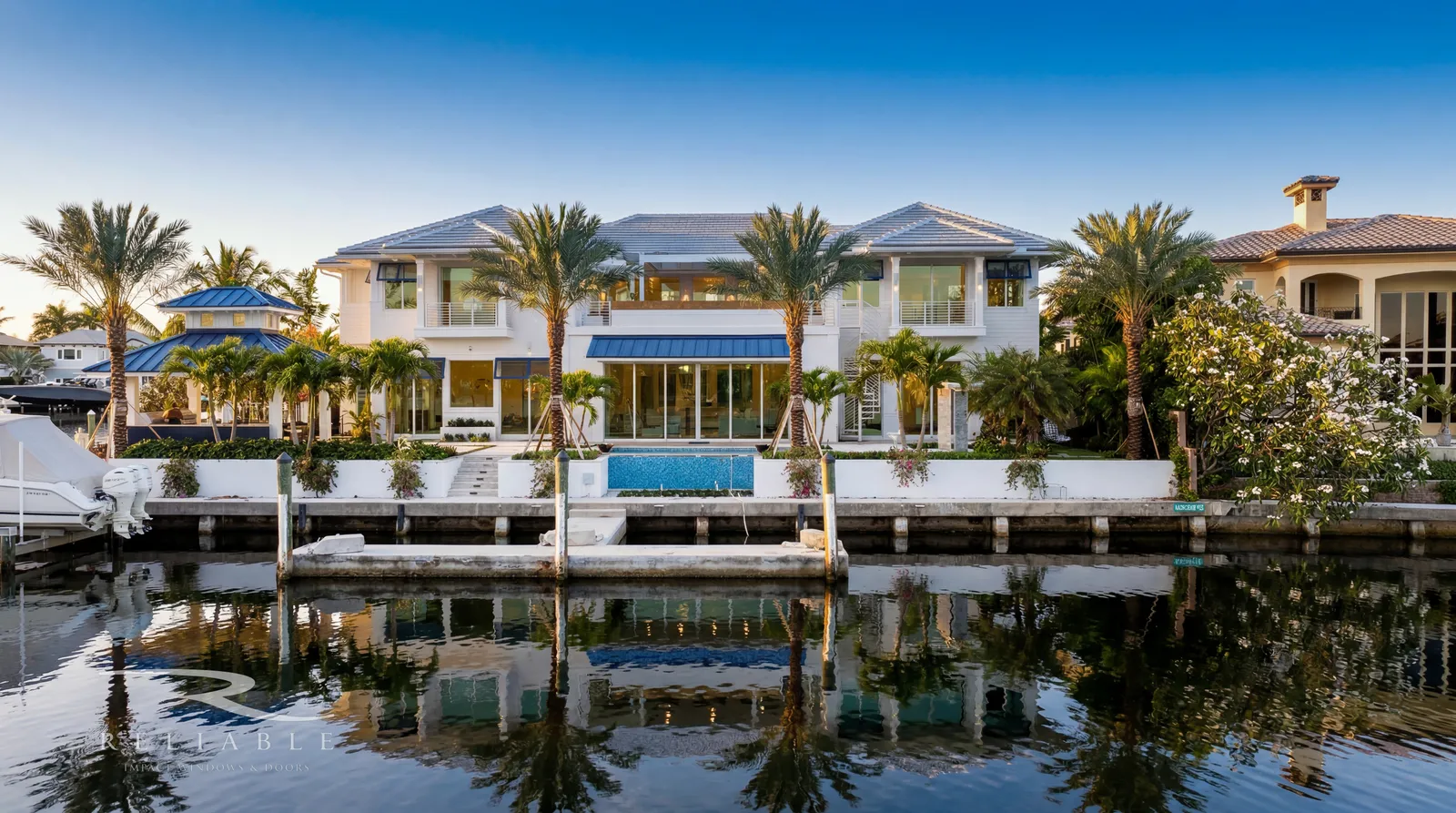 Waterfront estate